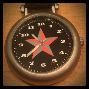 Nautical STAR 3D stainless steel Watch clasp